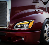 Kenworth T660 (2008-2017) - LED Projection Headlight With Sequential Turn Signal