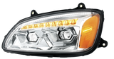 Kenworth T660 (2008-2017) - LED Projection Headlight With Sequential Turn Signal