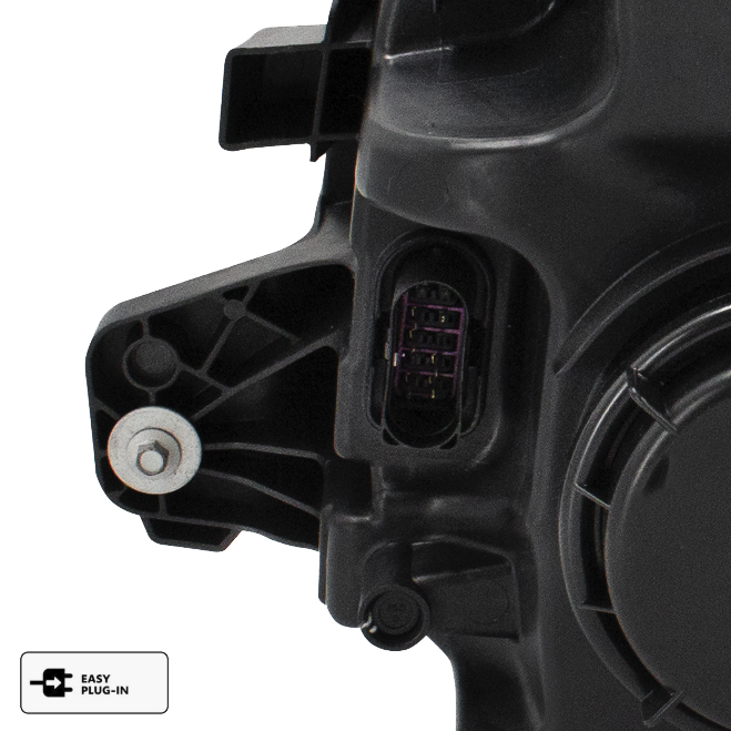 Kenworth T880 (2015-2025) LED Headlight Assembly