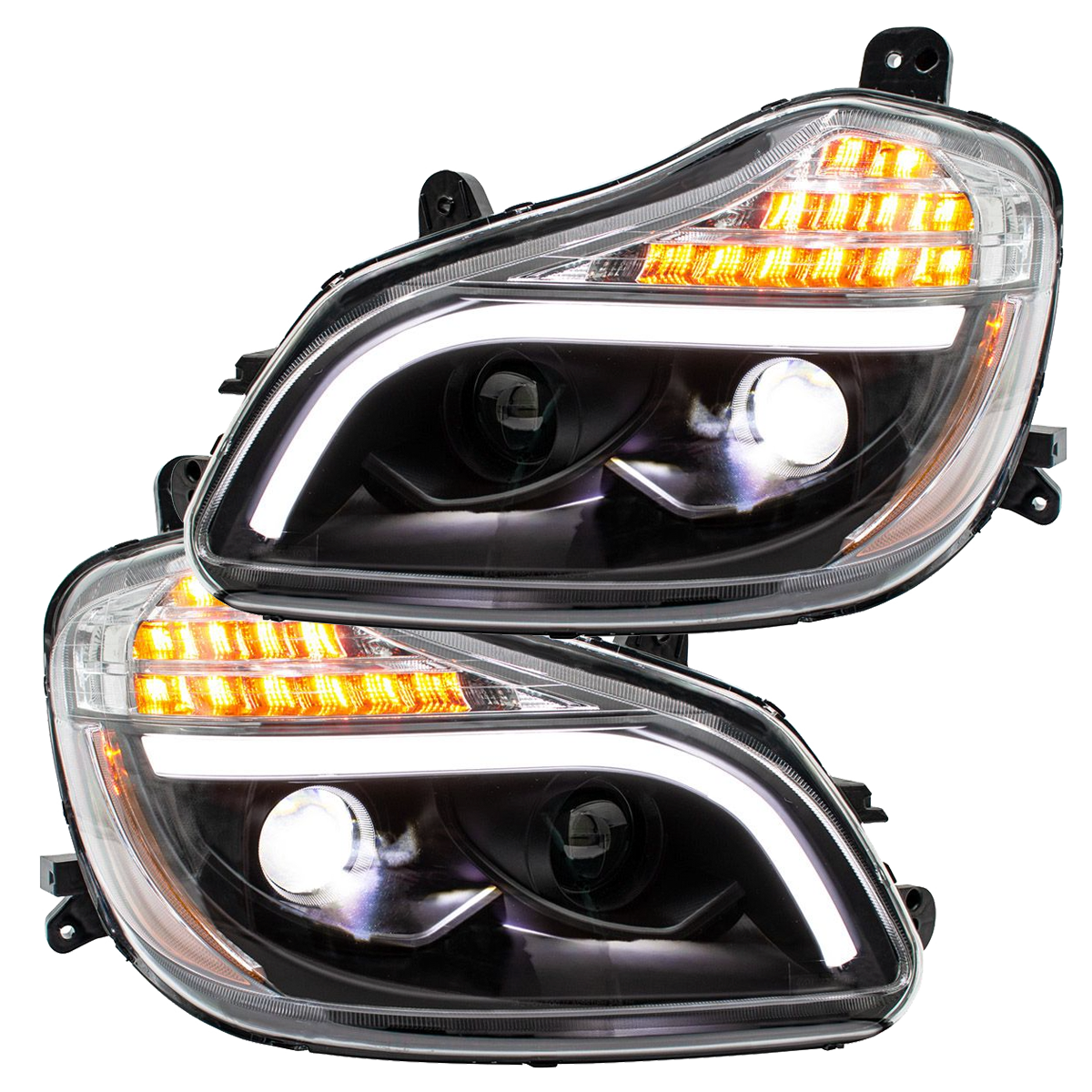 Kenworth T680 (2013-2021) - 8 LED Projection Headlight