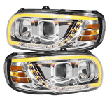 Peterbilt 389, 388 and 567 - Projection Headlight With LED Turn Signal & Light Bar