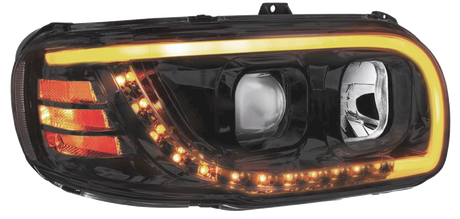 Peterbilt 389, 388 and 567 - Projection Headlight With LED Turn Signal & Light Bar