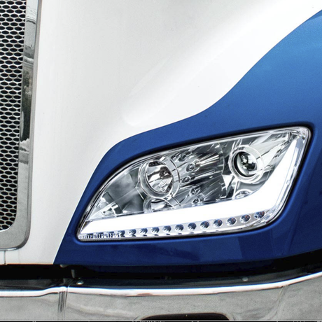 Peterbilt 579 (2012-2021) - Projection Headlight With LED Position Light & Sequential Signal