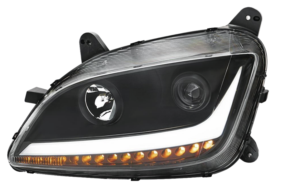 Peterbilt 579 (2012-2021) - Projection Headlight With LED Position Light & Sequential Signal