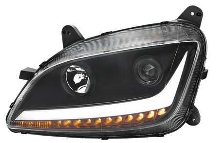 Peterbilt 579 (2012-2021) - Projection Headlight With LED Position Light & Sequential Signal