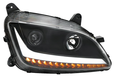Peterbilt 579 (2012-2021) - Projection Headlight With LED Position Light & Sequential Signal