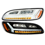 Peterbilt 386 (2006-2016) and 387 (2000-2011) - 6 LED Headlight
