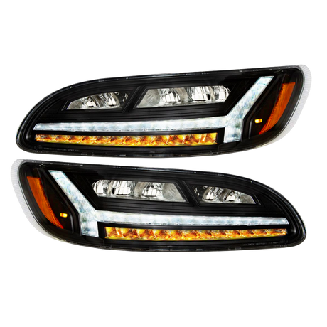 Peterbilt 386 (2006-2016) and 387 (2000-2011) - 6 LED Headlight