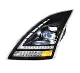 Volvo VNL (2018-2024) - Full LED Headlight With Switchable Sequential Turn Signal