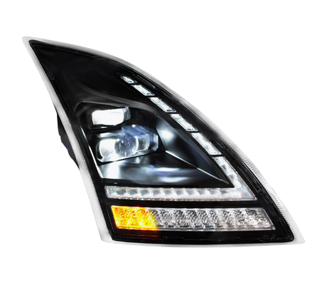 Volvo VNL (2018-2024) - Full LED Headlight With Switchable Sequential Turn Signal