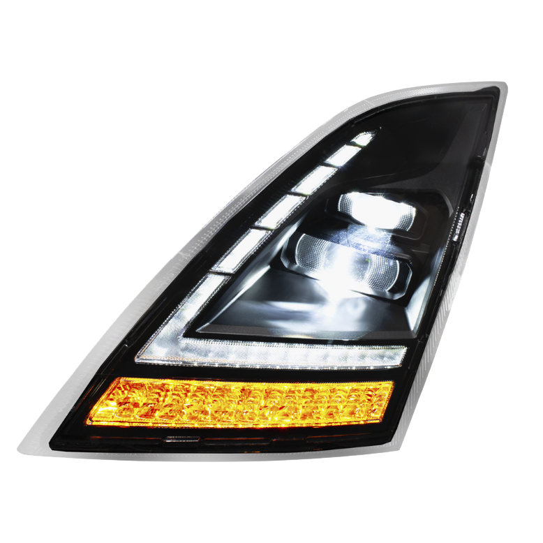 Volvo VNL (2018-2024) - Full LED Headlight With LED Turn Signal and DRL