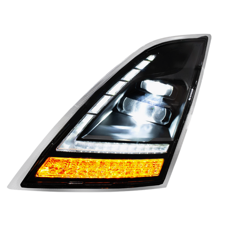 Volvo VNL (2018-2024) - Full LED Headlight With LED Turn Signal and DRL
