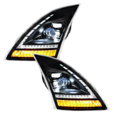 Volvo VNL (2018-2024) - Full LED Headlight With LED Turn Signal and DRL