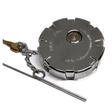 3.37 Inch ID Kenworth - Locking Fuel Cap - Low Sulfur Fuel - Chrome - HD Truck Source