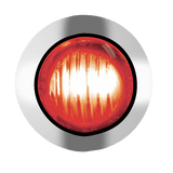 3/4″ Amber Dual Color Round 3 LED Marker Lights - HD Truck Source