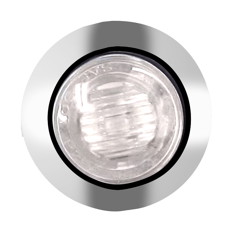 3/4″ Amber Dual Color Round 3 LED Marker Lights - HD Truck Source