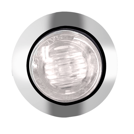 3/4″ Amber Dual Color Round 3 LED Marker Lights - HD Truck Source