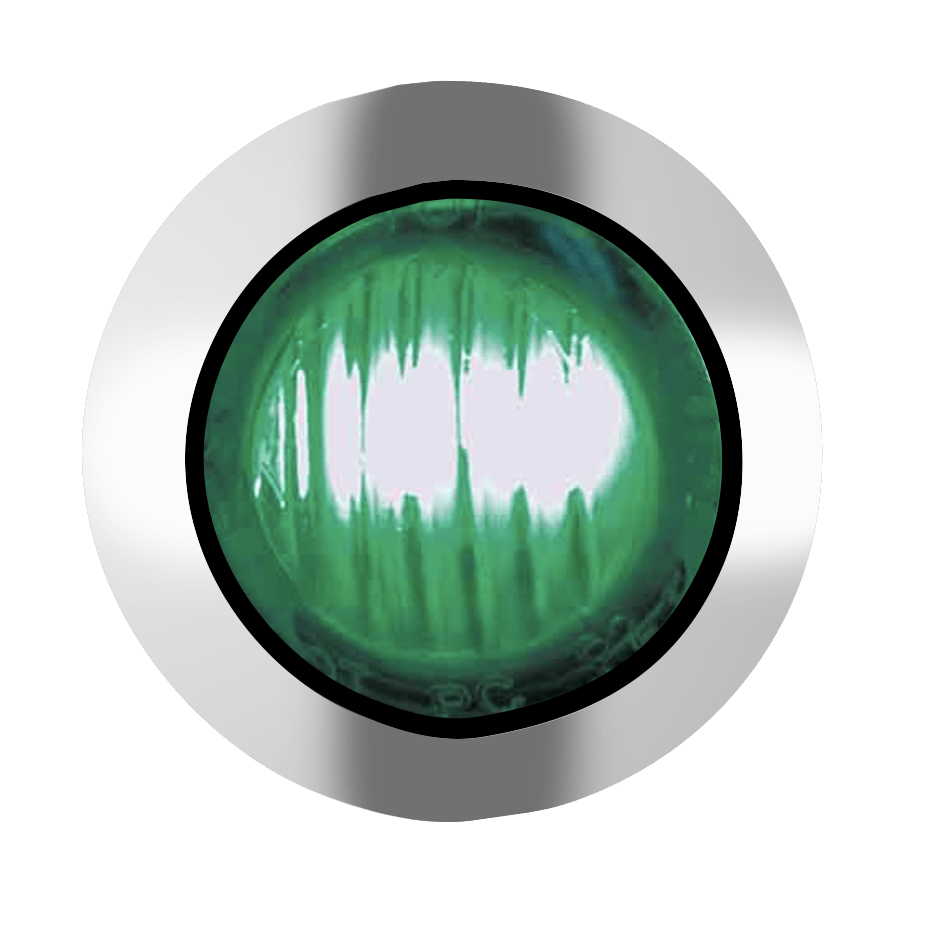 3/4″ Amber Dual Color Round 3 LED Marker Lights - HD Truck Source