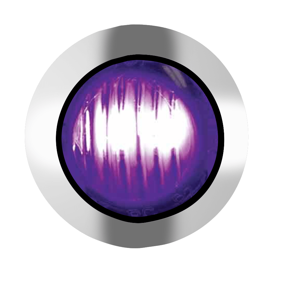 3/4″ Amber Dual Color Round 3 LED Marker Lights - HD Truck Source