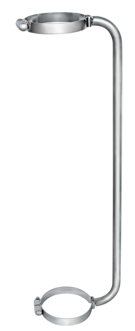 34 Inch Chrome Exhaust Grab Handle - HD Truck Source