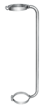 34 Inch Chrome Exhaust Grab Handle - HD Truck Source