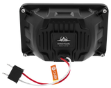 4" X 6" Heated LED Headlight With Glass Lens & Aluminum Housing