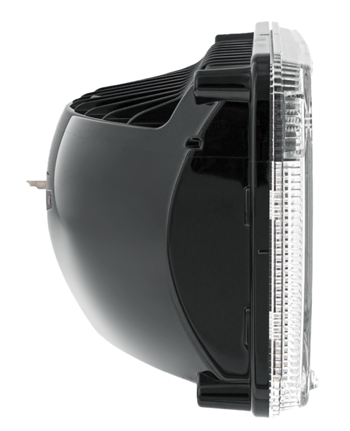 4" X 6" Heated LED Headlight With Polycarbonate Lens & Housing