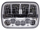5" X 7" Heated LED Headlight With Polycarbonate Lens & Housing