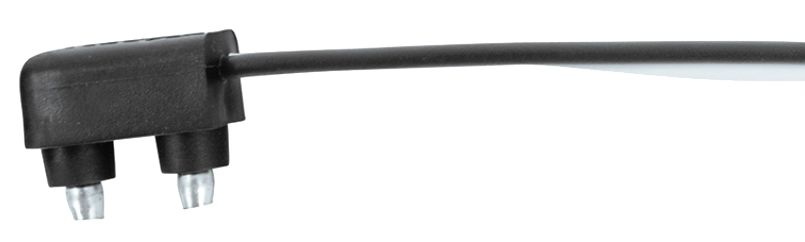 Pigtail  - 2 Wire With 2 Prong Plug, 6" Lead