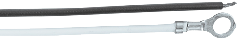 Pigtail  - 2 Wire With 2 Prong Plug, 6" Lead