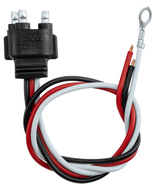 Pigtail - 3 Wire With 3 Prong Straight Plug - 12" Lead