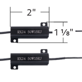 Load Resistor 15 OHM, 50 Watt Pair