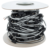 Wire Harness  - 2-Prong Male Bullet Plugs 16G, 100' Total Length