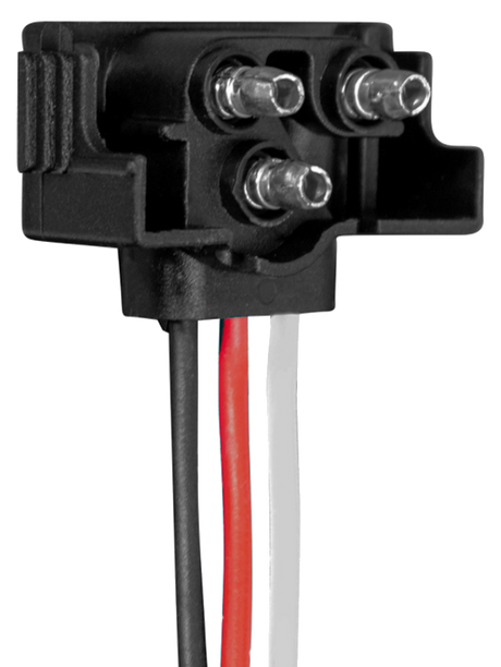 Wire Harness - 6 Plugs, 3-Prong Male Right Angle Bullet Plugs, 7-1/2" Lead Between Plugs