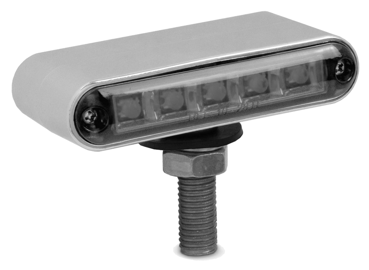 3.5 Inch Double Face LED Light Bar Amber and Red - HD Truck Source