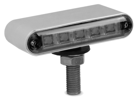 3.5 Inch Double Face LED Light Bar Amber and Red - HD Truck Source