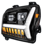 Kenworth W990 (2018-2024) - Headlight With LED DRL Light Bar & Turn Signal