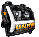 Kenworth W990 (2018-2024) - Headlight With LED DRL Light Bar & Turn Signal