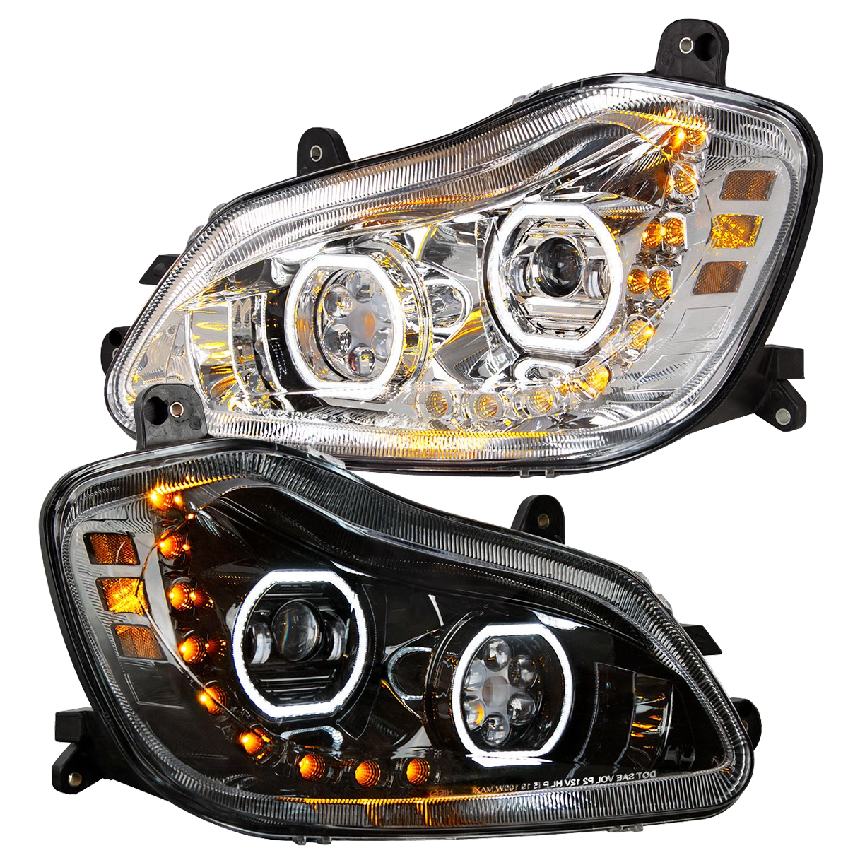Kenworth T680 (2013-2021 ) - 10 LED Headlight