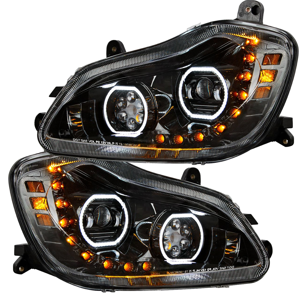 Kenworth T680 (2013-2021 ) - 10 LED Headlight
