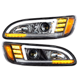 Peterbilt 386 (2005-2015) - Projection Headlight With LED Sequential Turn & DRL