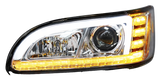 Peterbilt 386 (2005-2015) - Projection Headlight With LED Sequential Turn & DRL
