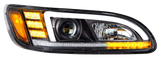 Peterbilt 386 (2005-2015) - Projection Headlight With LED Sequential Turn & DRL