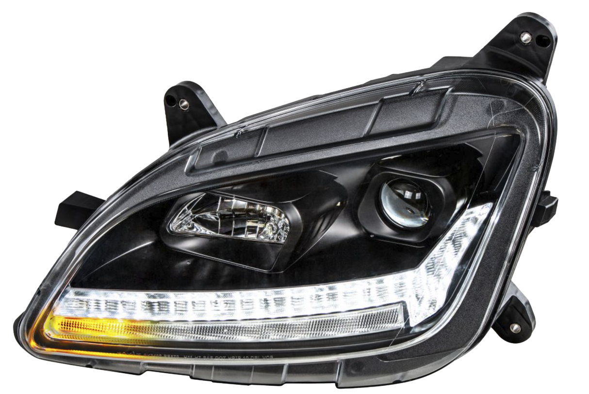 Peterbilt 579 (2012-2021 ) 587 (2010-2016) - Projection Headlight With LED Sequential Turn and DRL
