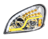 Freightliner Cascadia (2008-2017)  - LED Headlight With DRL & LED Turn Signal