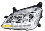 Peterbilt 579 (2012-2021 ) 587 (2010-2016) - Projection Headlight With LED Sequential Turn and DRL