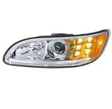 Peterbilt 382/384/386/387 - Projection Headlight With LED Position Light & LED Turn Signal