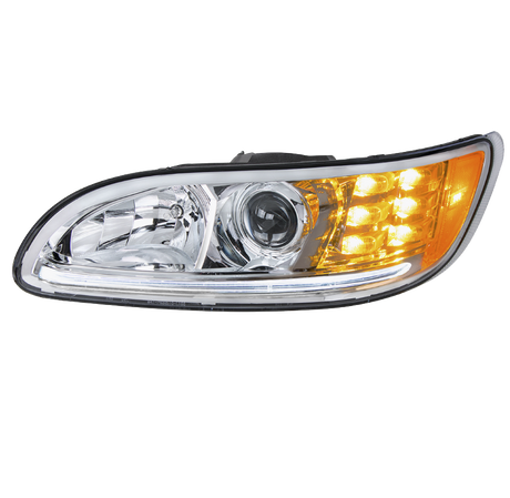 Peterbilt 382/384/386/387 - Projection Headlight With LED Position Light & LED Turn Signal