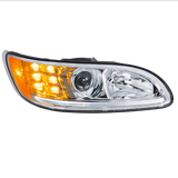 Peterbilt 382/384/386/387 - Projection Headlight With LED Position Light & LED Turn Signal