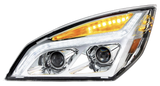 Freightliner Cascadia (2018-2020) - LED Projection Headlight With Position Light & LED Turn Signal
